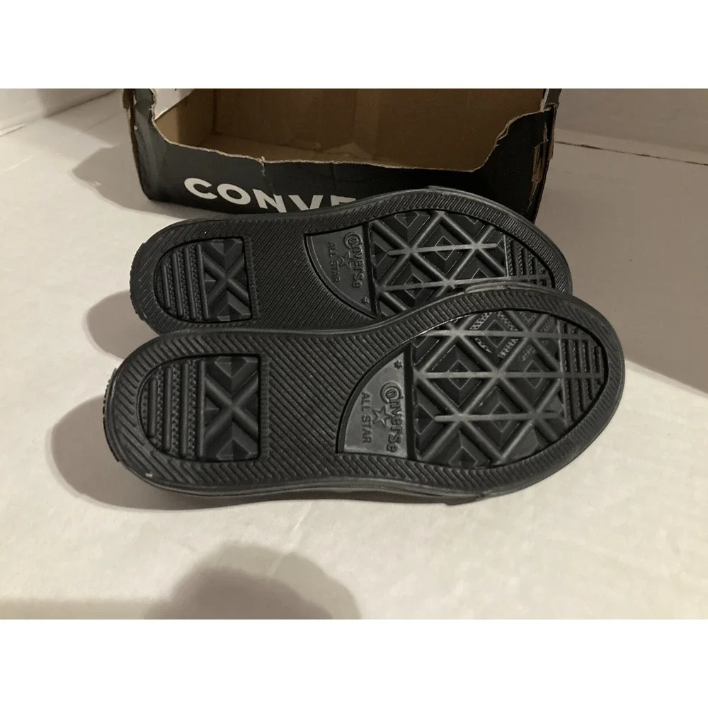 Converse All Star Boys 11 Little Kids Low Top Shoes 314786F  Black j323
